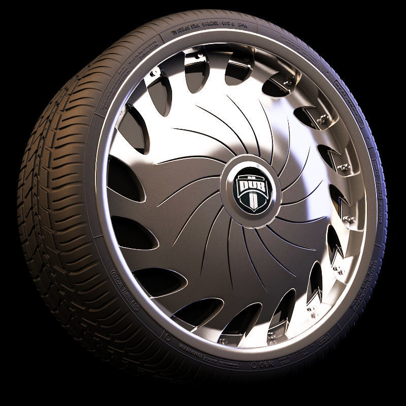 15 Beautiful rims Pack 3D model_80