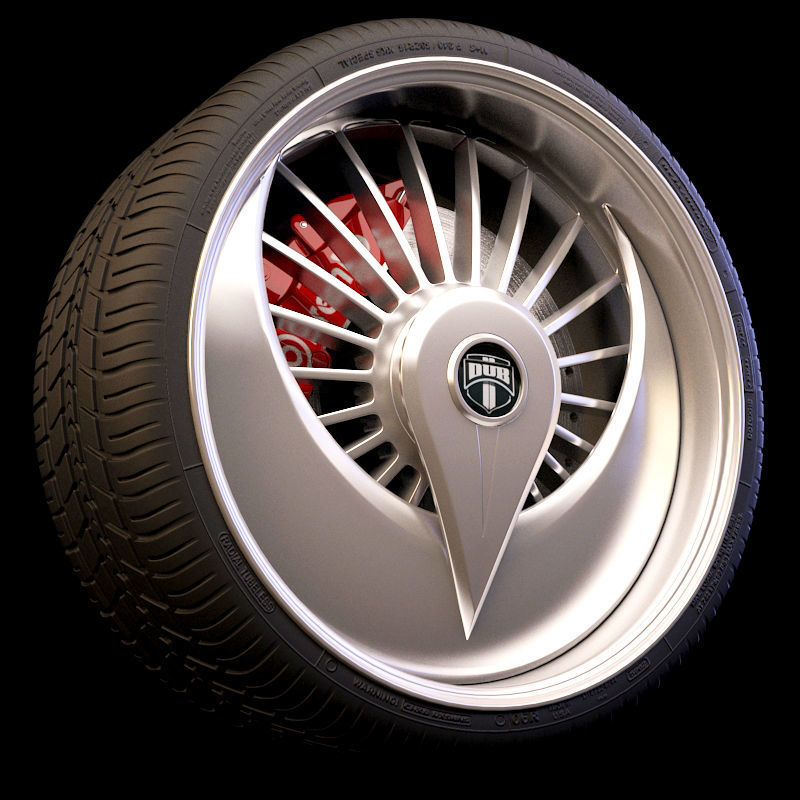 15 Beautiful rims Pack 3D model_17