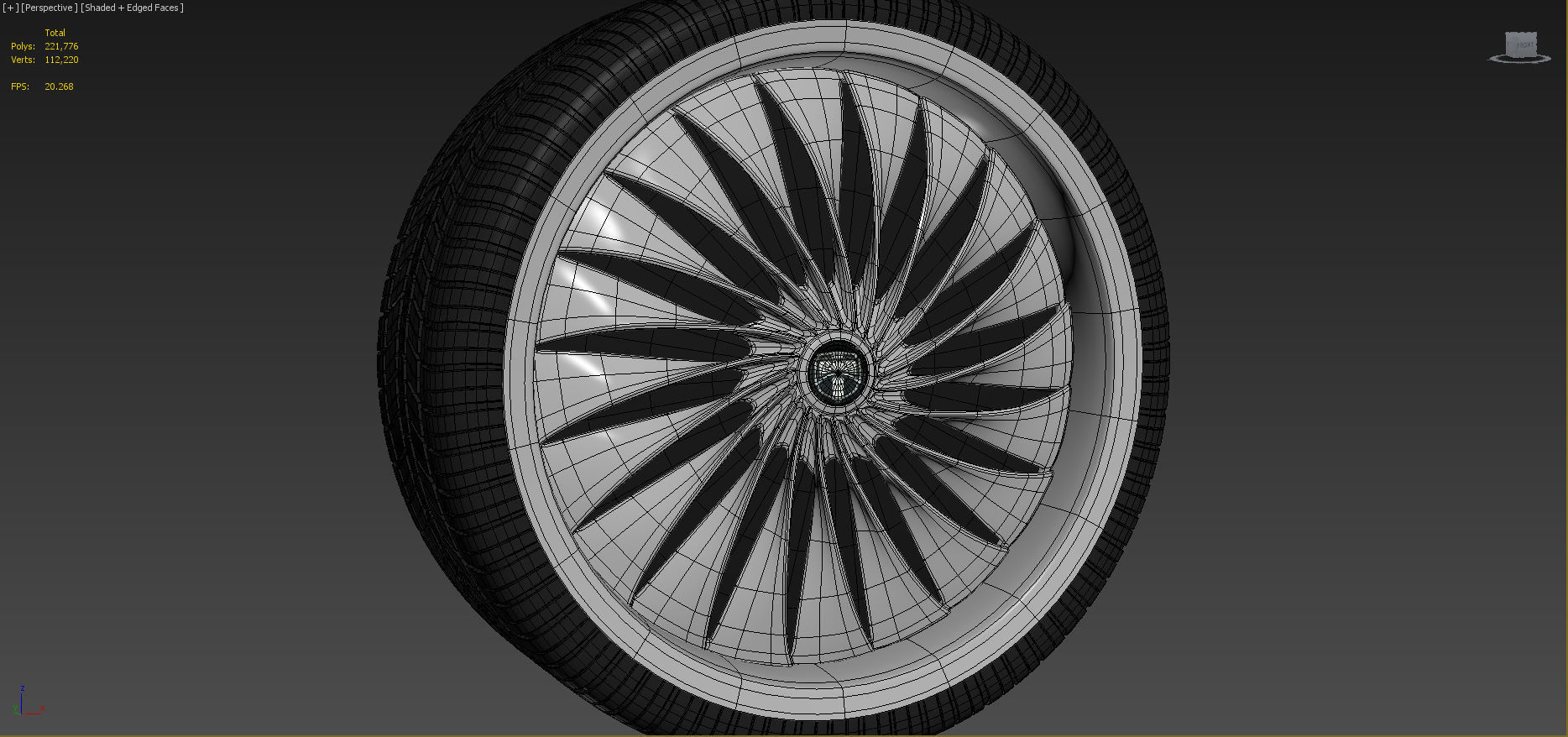 15 Beautiful rims Pack 3D model_79