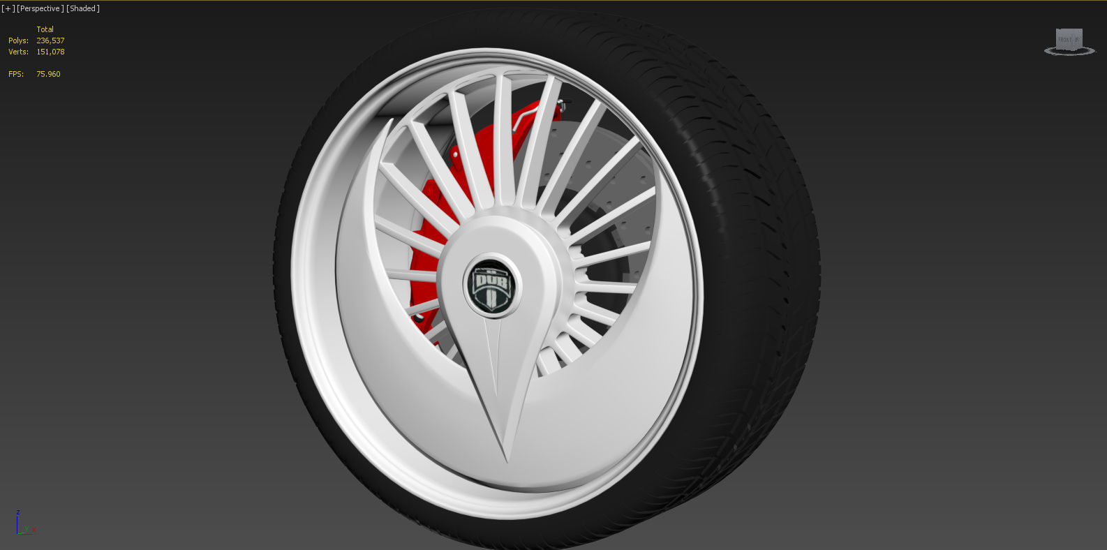 15 Beautiful rims Pack 3D model_19