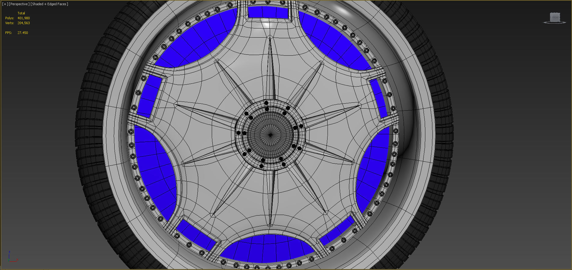 15 Beautiful rims Pack 3D model_90