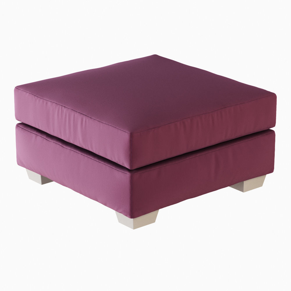 Pouf Keoma I Mediterrane 3D model_1