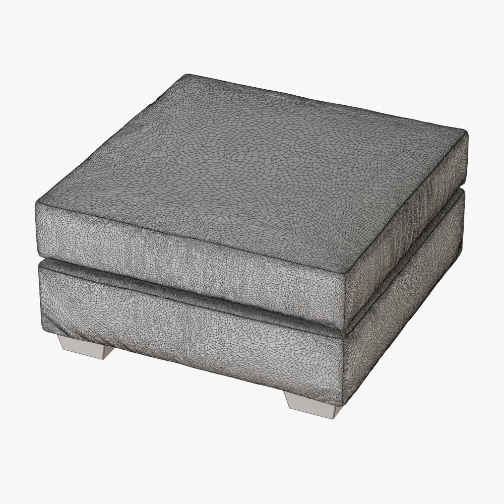 Pouf Keoma I Mediterrane 3D model_4