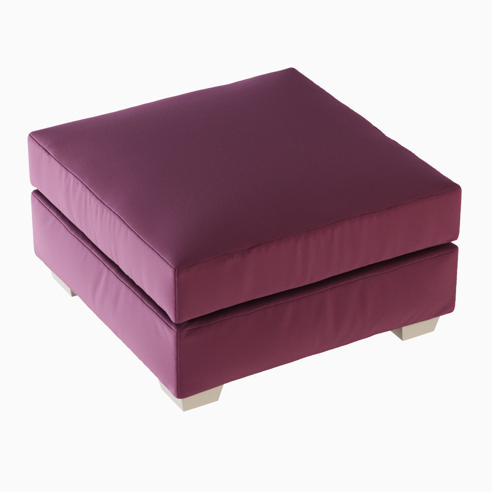 Pouf Keoma I Mediterrane 3D model_2