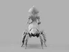 Black Armored Spider Centaur Fantasy Creature S00691 3D model | CGTrader