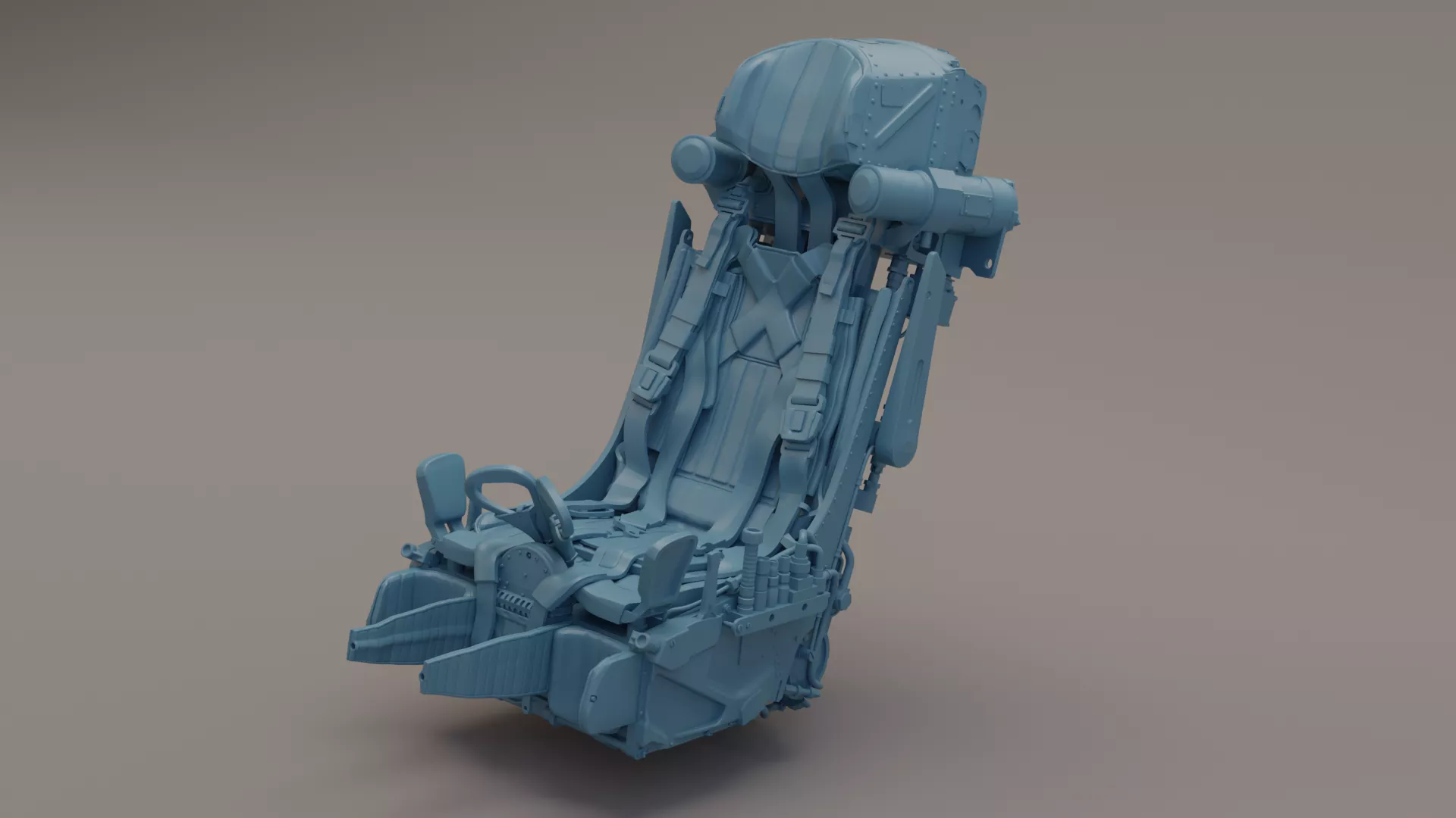 K-36 Ejection Seat 3D print model