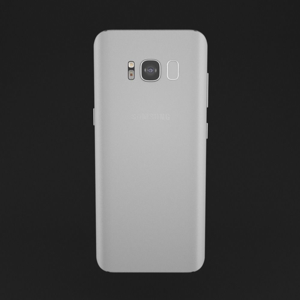Samsung Galaxy S8 all colors collection high poly 3D model_2