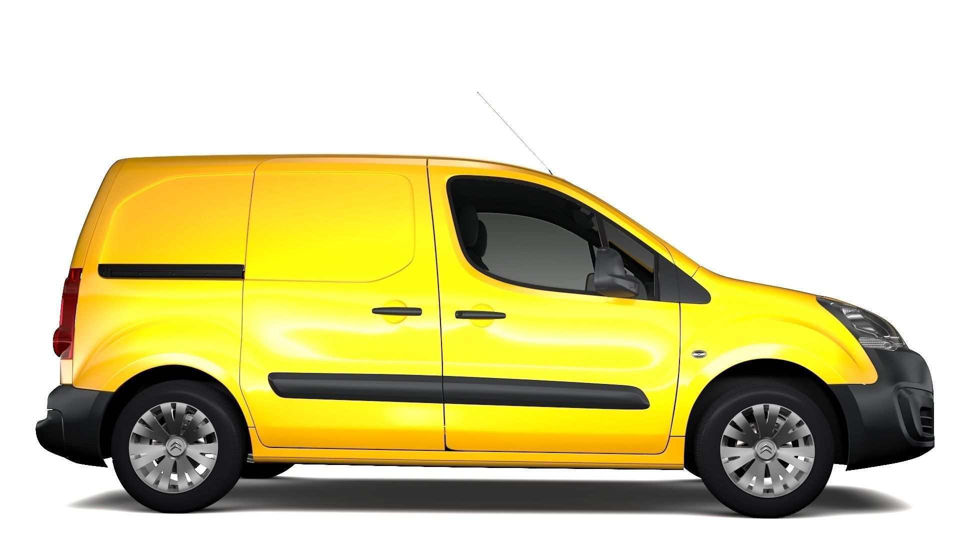 Citroen Berlingo Van L1 2slidedoors 2017 3D model_8