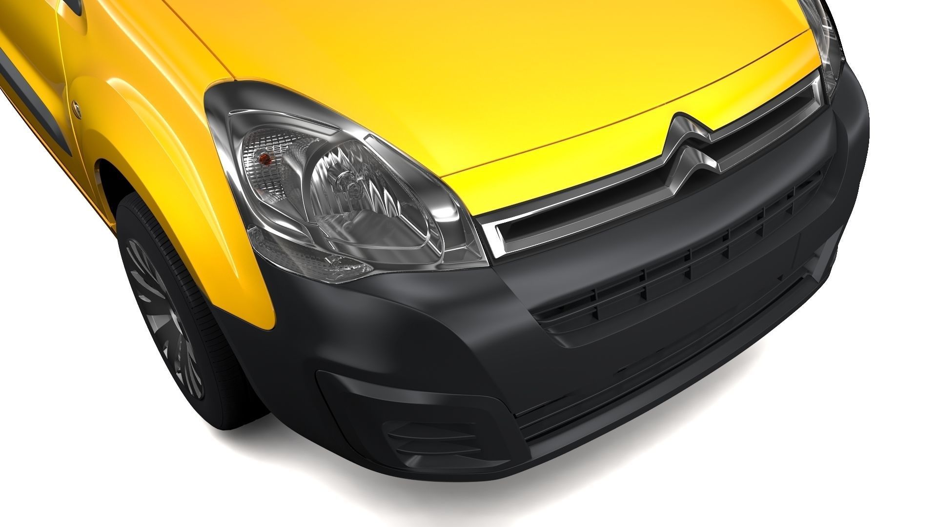 Citroen Berlingo Van L1 2slidedoors 2017 3D model_1