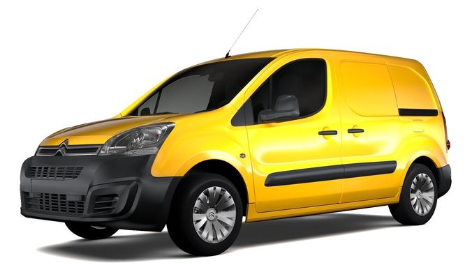 Citroen Berlingo Van L1 2slidedoors 2017 3D model