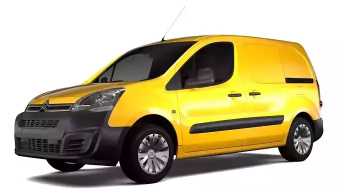 Citroen Berlingo Van L1 2slidedoors 2017 3D model