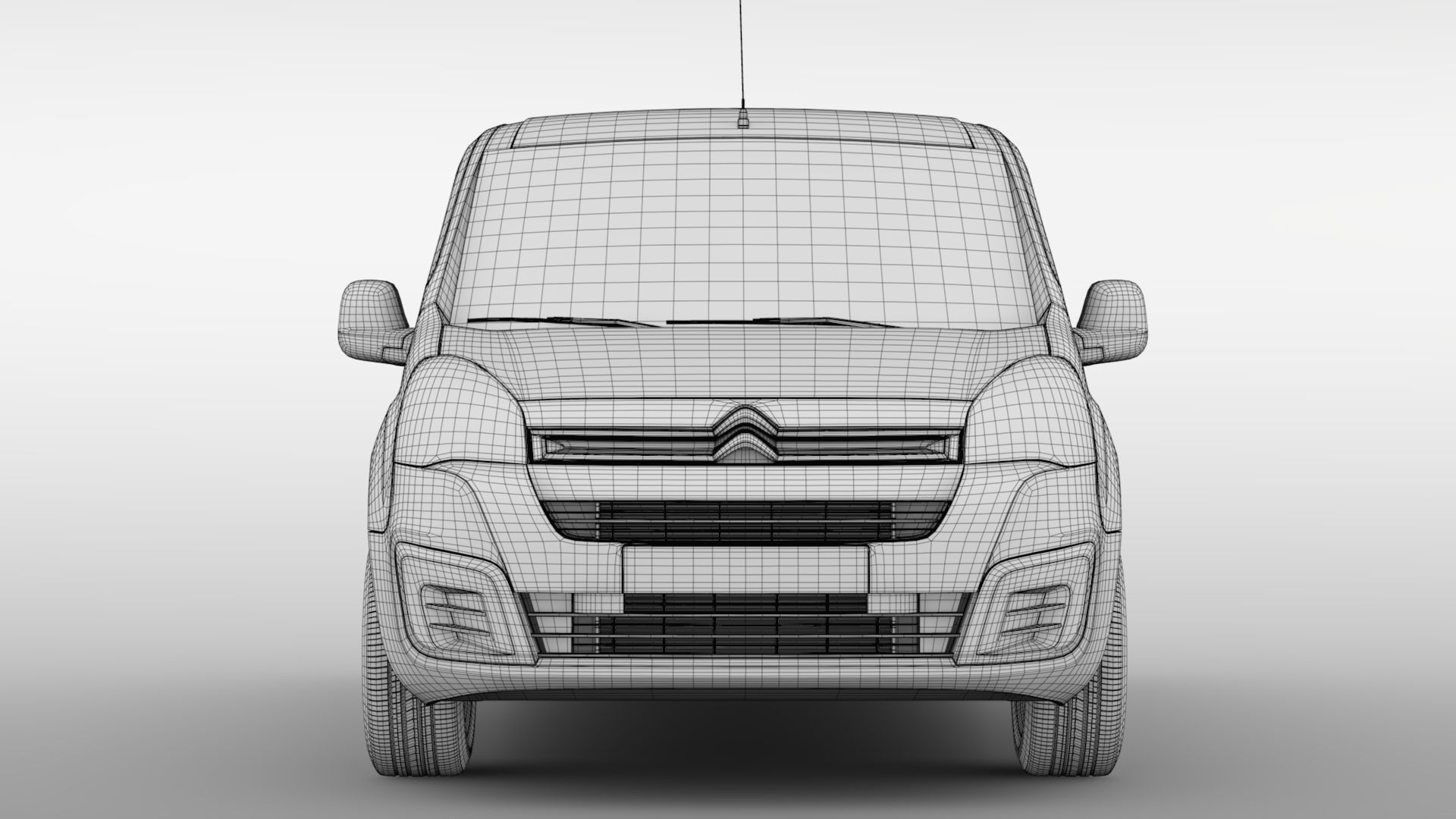 Citroen Berlingo Van L1 2slidedoors 2017 3D model_16