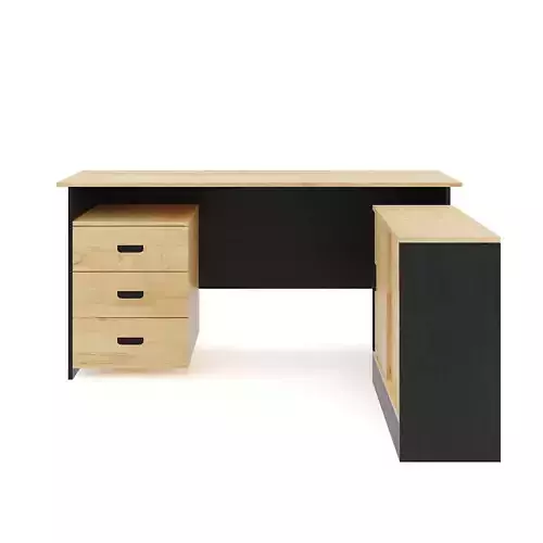 Desk with Office Cabinet