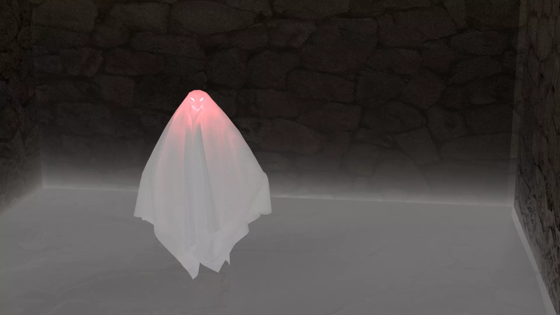 Halloween Sheet Ghost Free 3D model