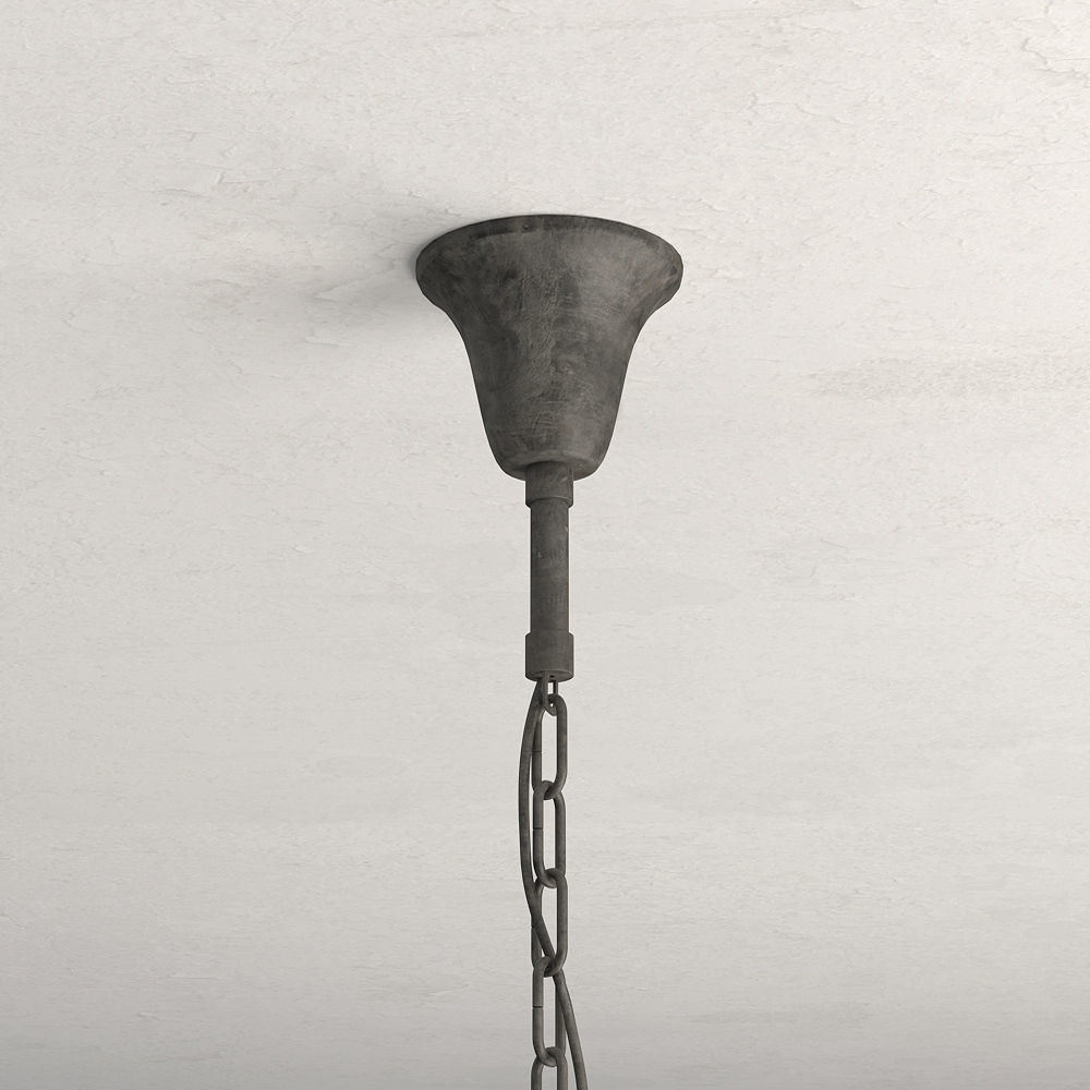 ROUND CHANDLE 104986 WOOD 3D model_3