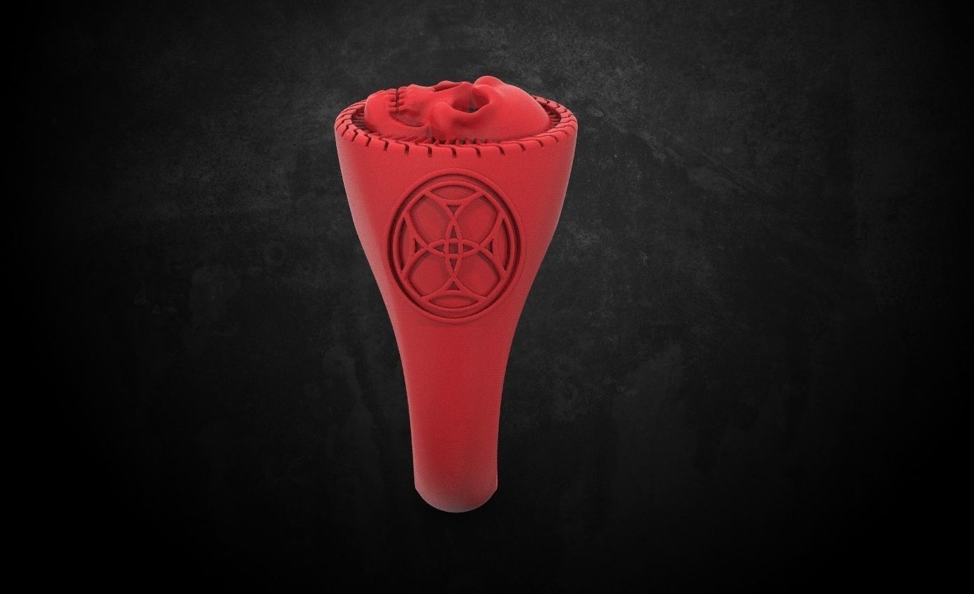 Ring with skull and patterns of many sizes 151 3D print model_13