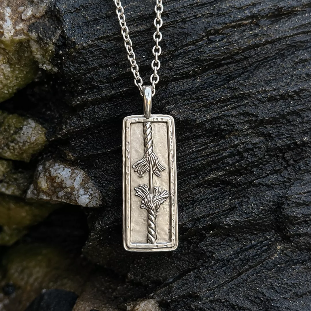 Organic Rope Pendant 3D print model