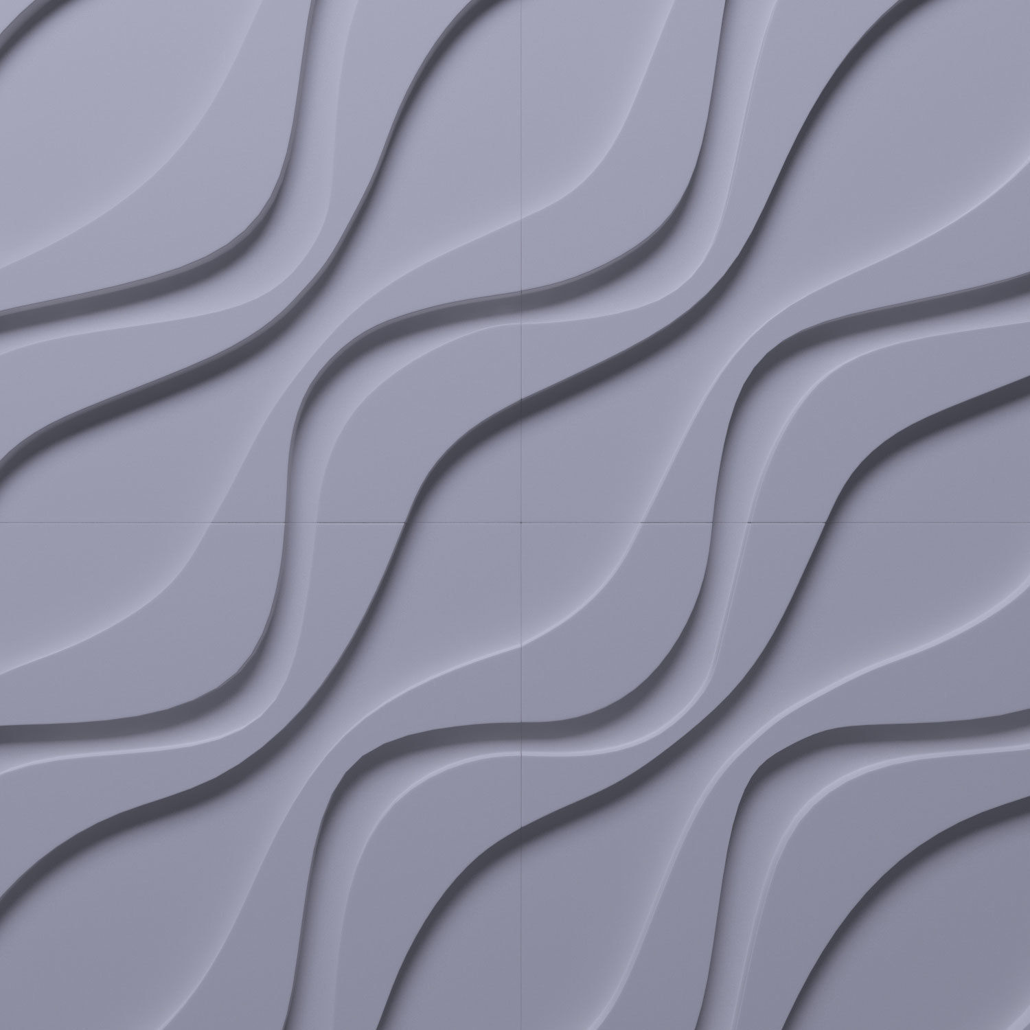 3D panels Wall Art 2 3D model_2