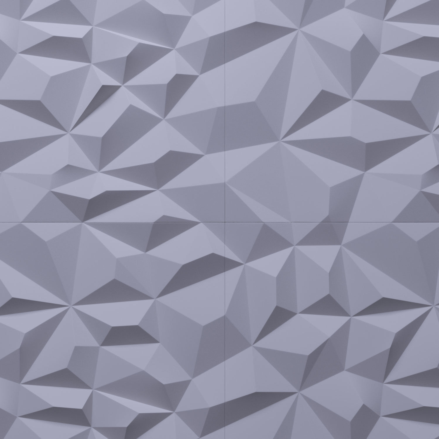 3D panels Wall Art 2 3D model_4