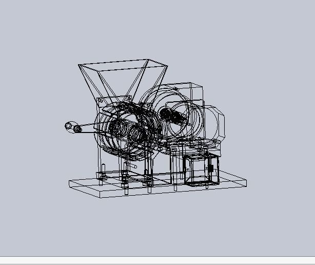 soybean milk machine by hand 3D model_1