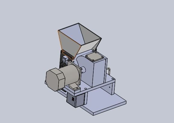 soybean milk machine by hand 3D model_5