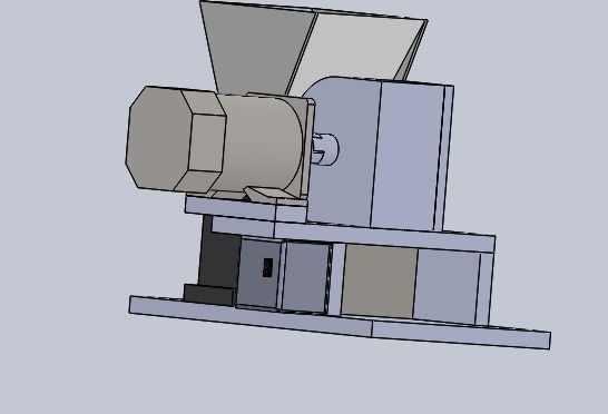 soybean milk machine by hand 3D model_3