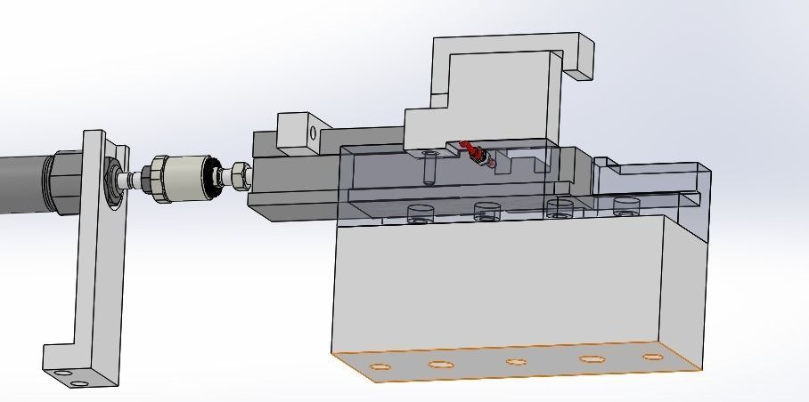 A vibrating disc feeding mechanism 3D model_3