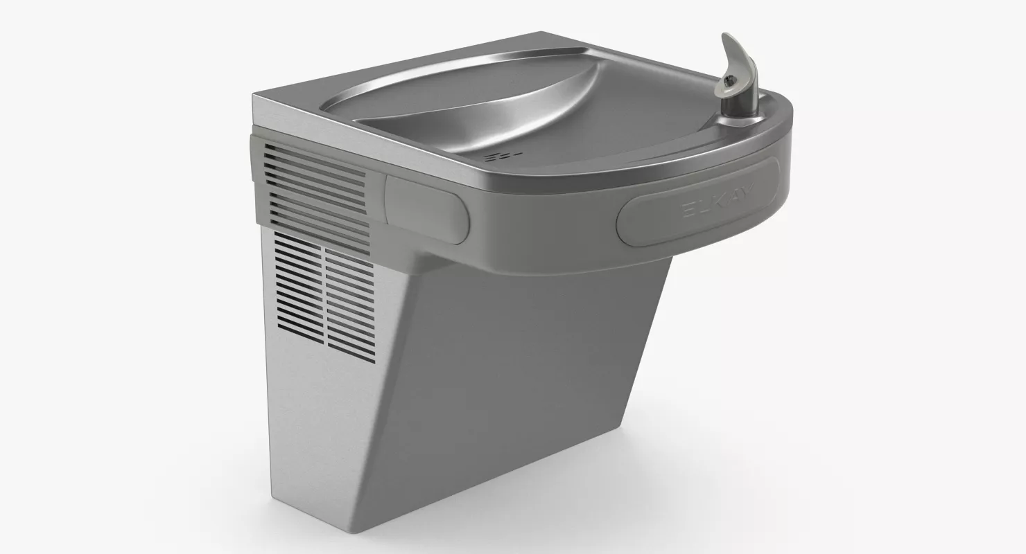Drinking Fountain Elkay 3D model