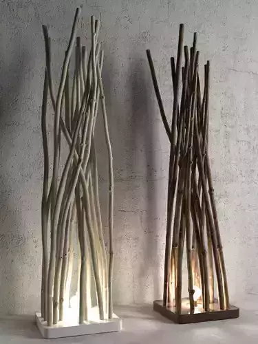 Ramas Marron Floor Lamp