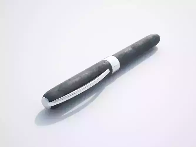 Closed Ballpen 3D model