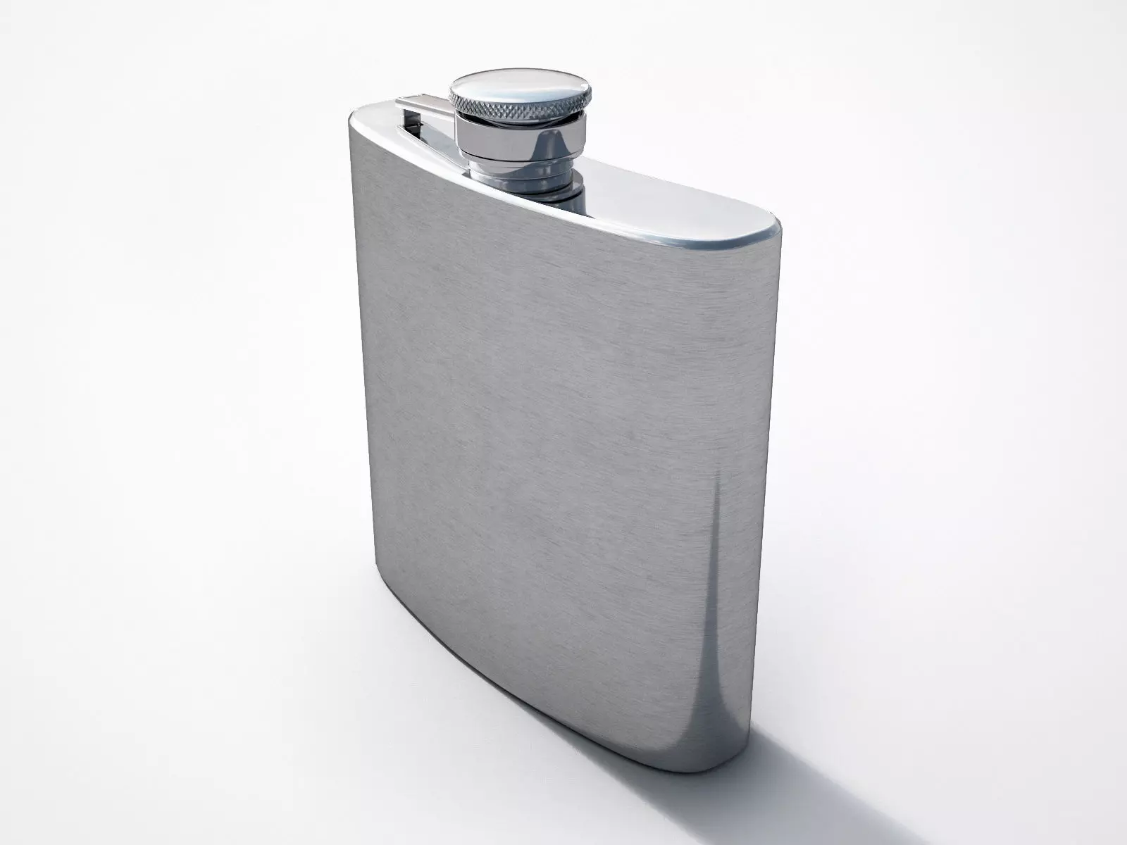Hip Flask 3D model_0