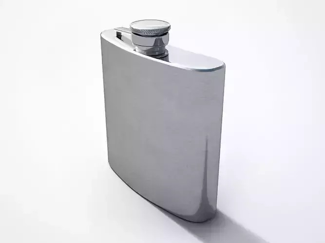 Hip Flask 3D model