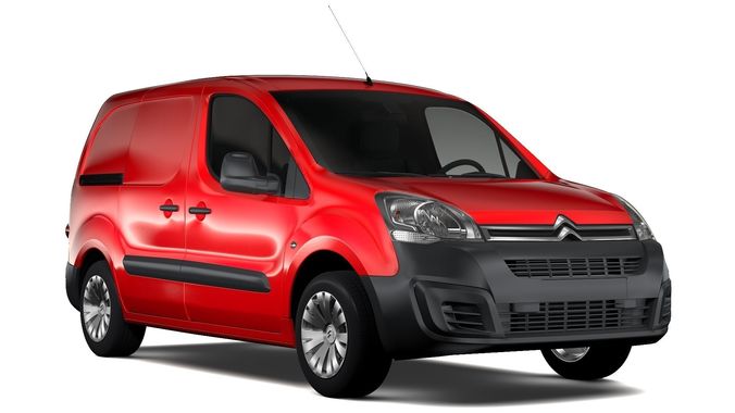 Citroen Berlingo Van L1 2017 3D model
