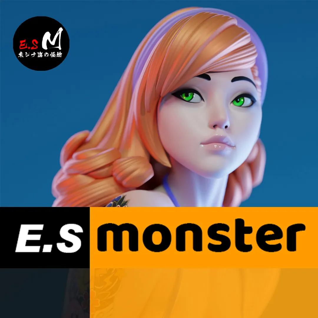 Daphne P2 Head Swap by E S Monster 3D print model