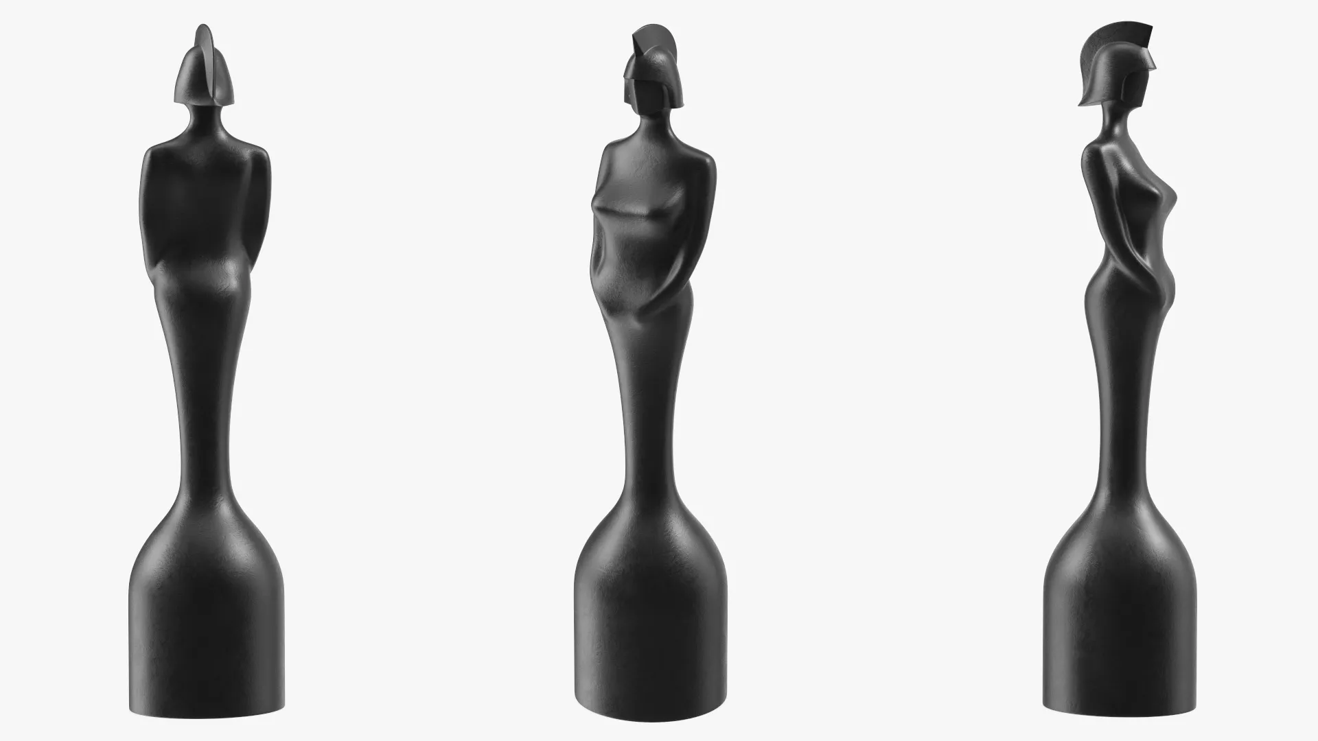 BRIT Award Statue Matte 3D model | CGTrader