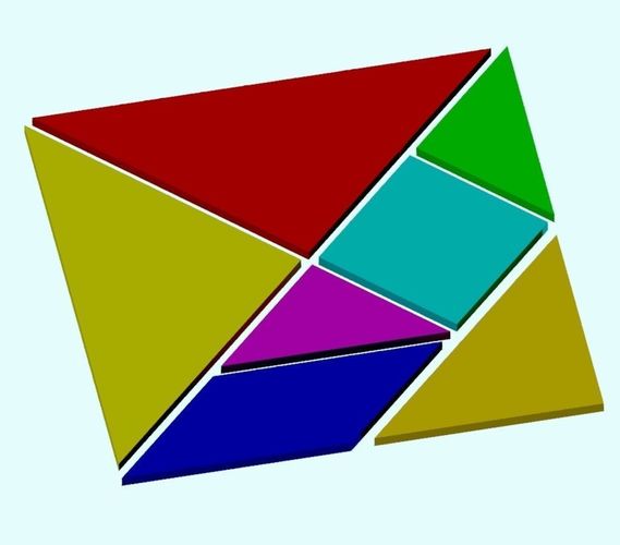 Tangram puzzle