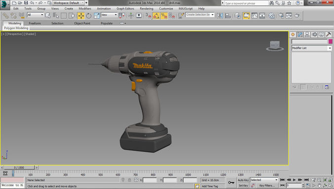 drill Free 3D model