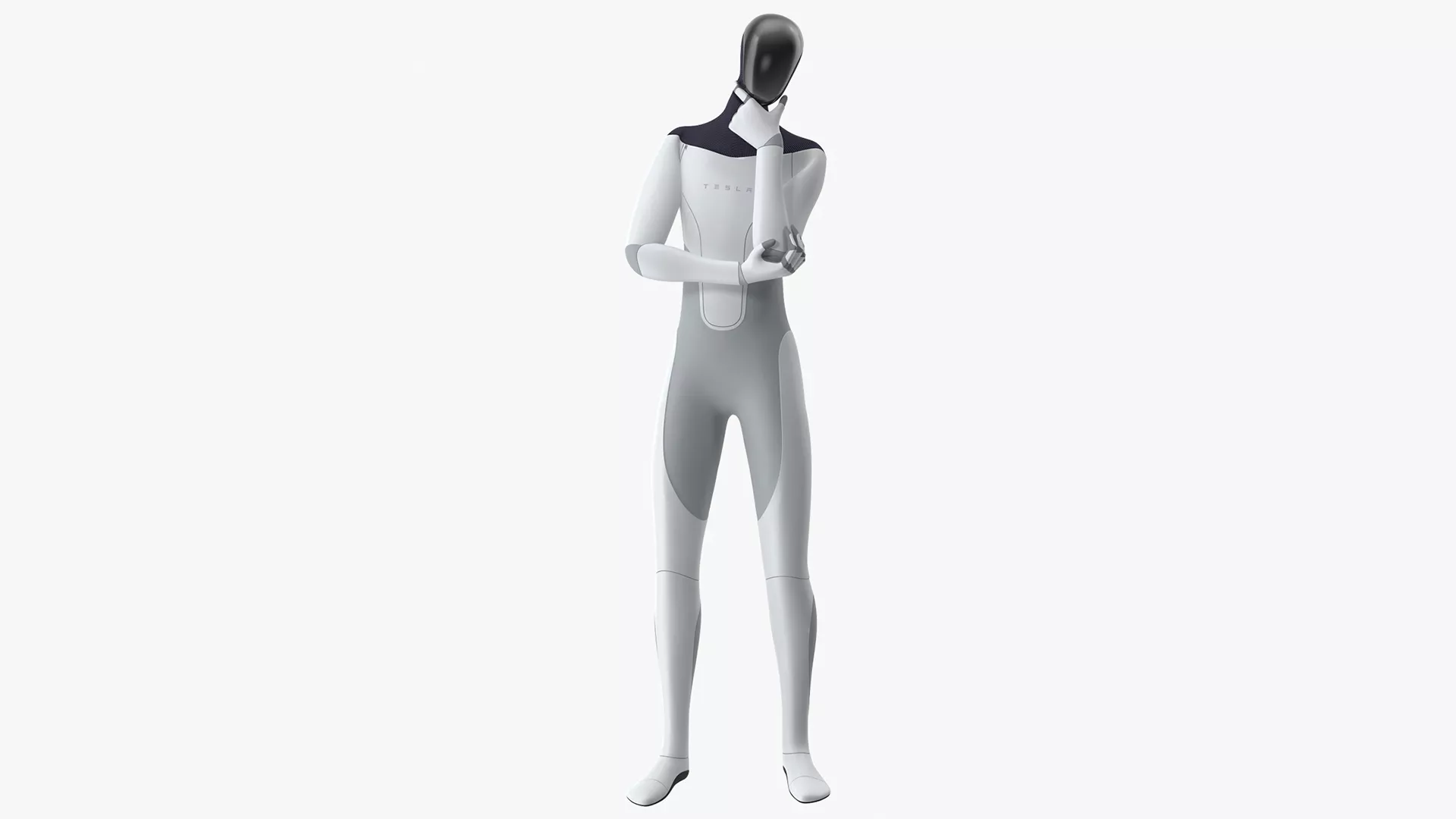 Tesla Bot Rigged 3D model