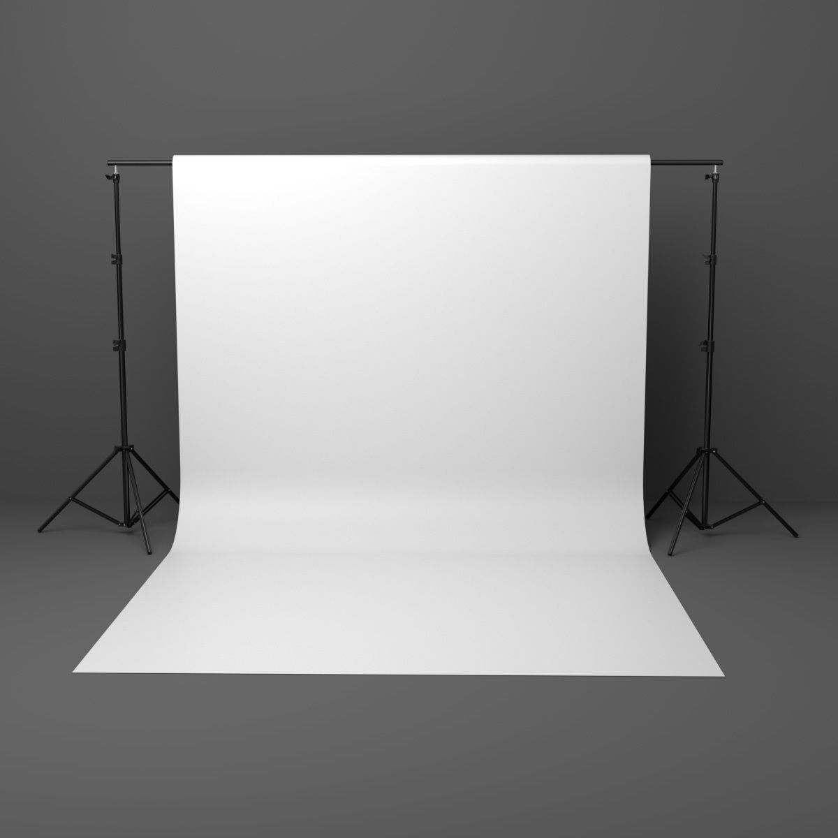 Professional photo studio backdrop 3D model_1