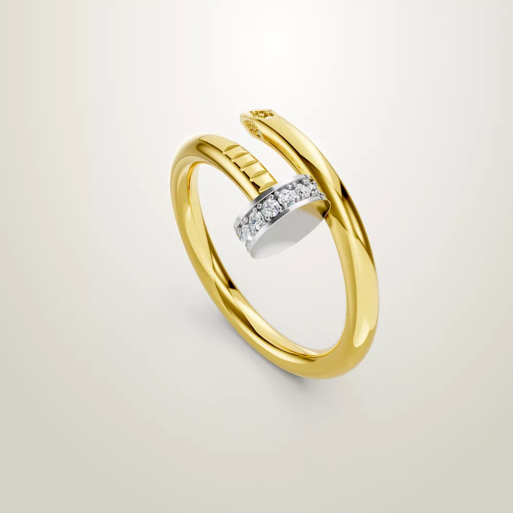 CARTIE JUSTE UN CLOU RING 3D print model