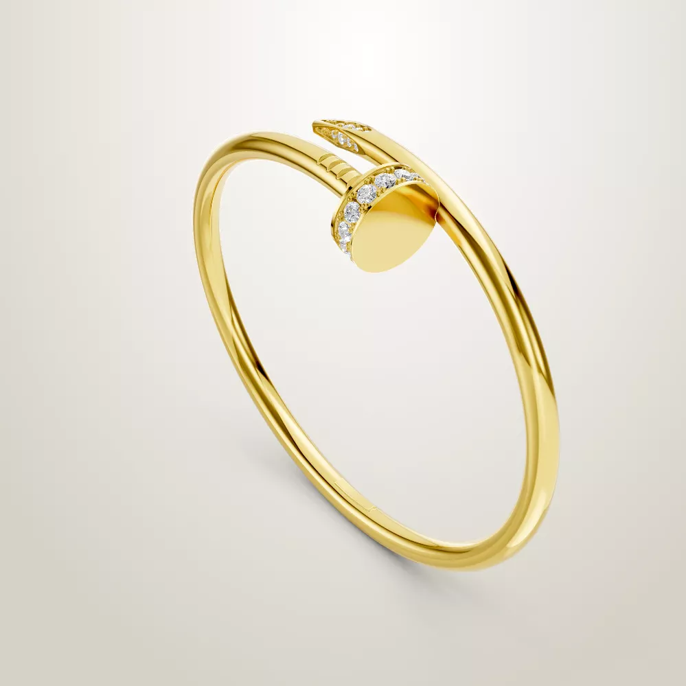 cartie Juste un Clou bracelet classic model diamonds 3D print model