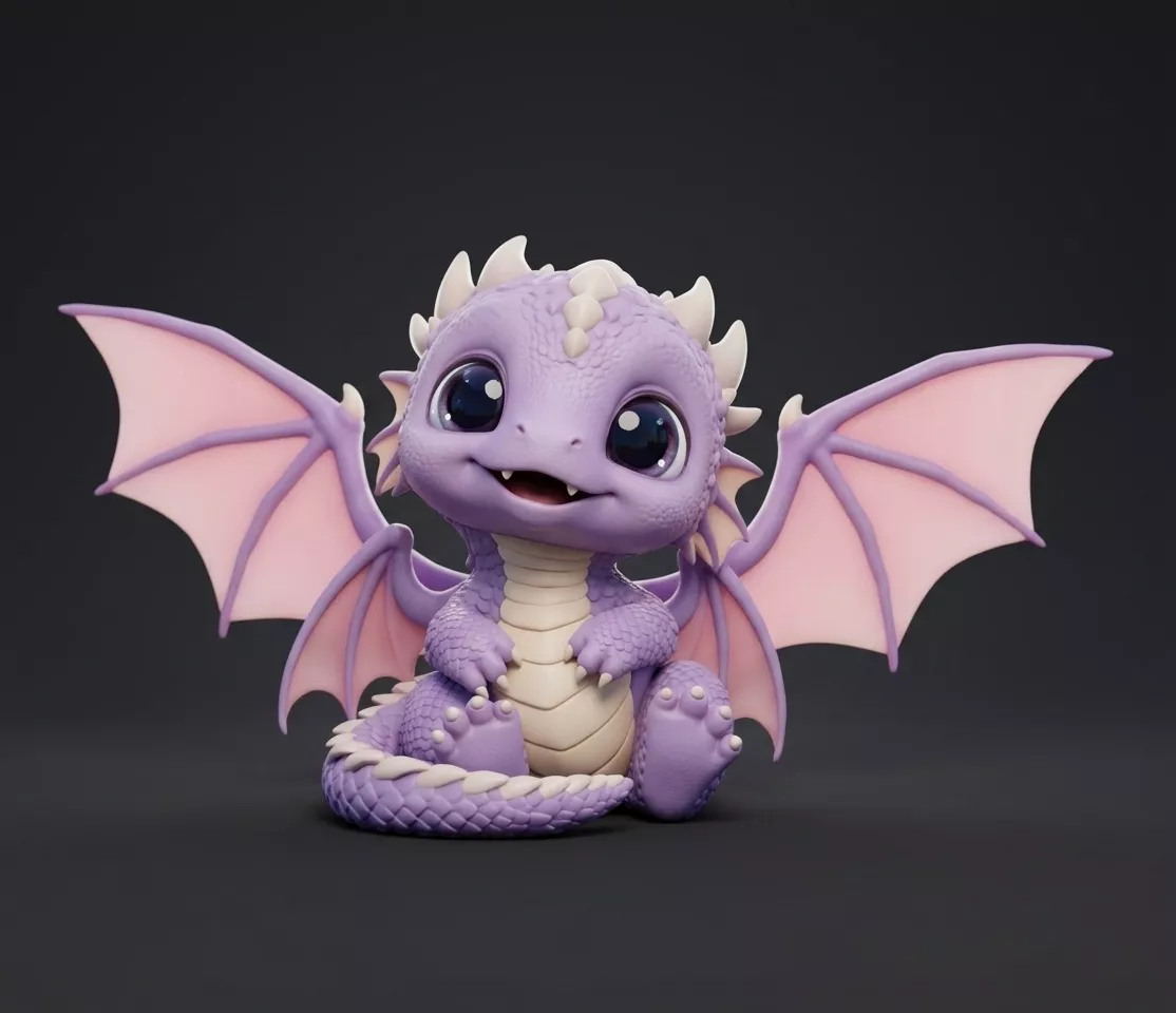 Baby Dragon 3D print model
