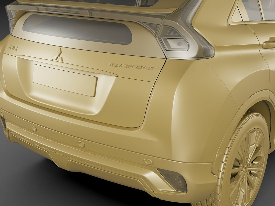 Mitsubishi Eclipse Cross 2018 3D model_18