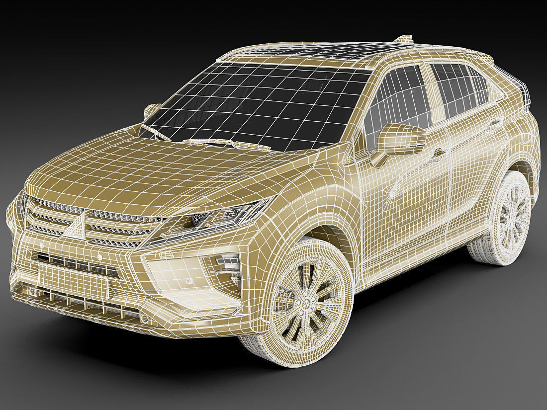 Mitsubishi Eclipse Cross 2018 3D model_19