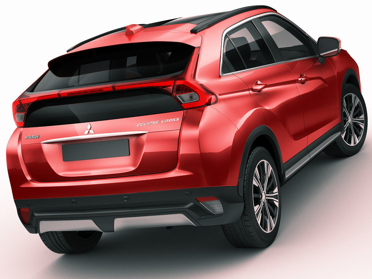 Mitsubishi Eclipse Cross 2018 3D model_1