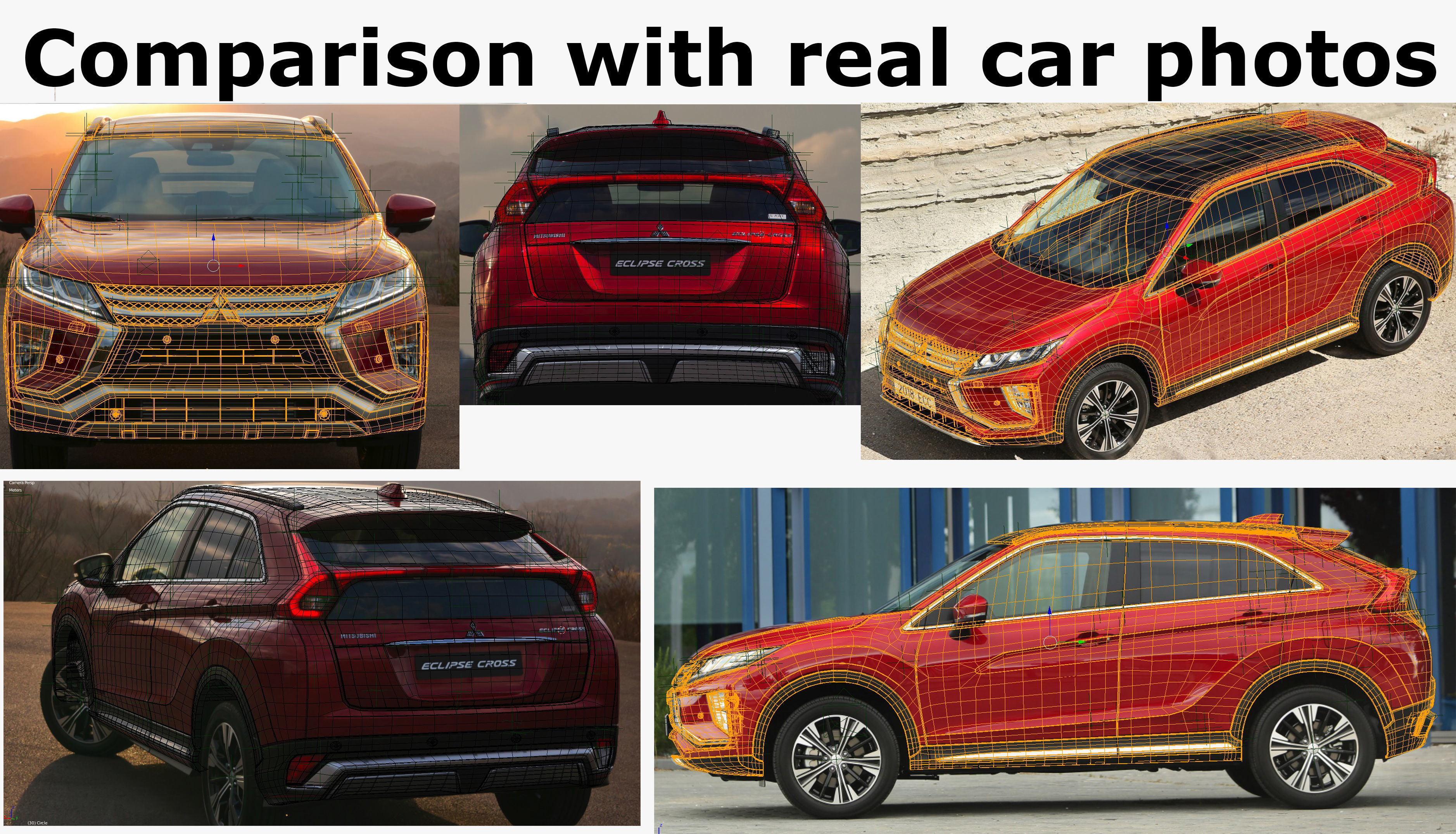 Mitsubishi Eclipse Cross 2018 3D model_21