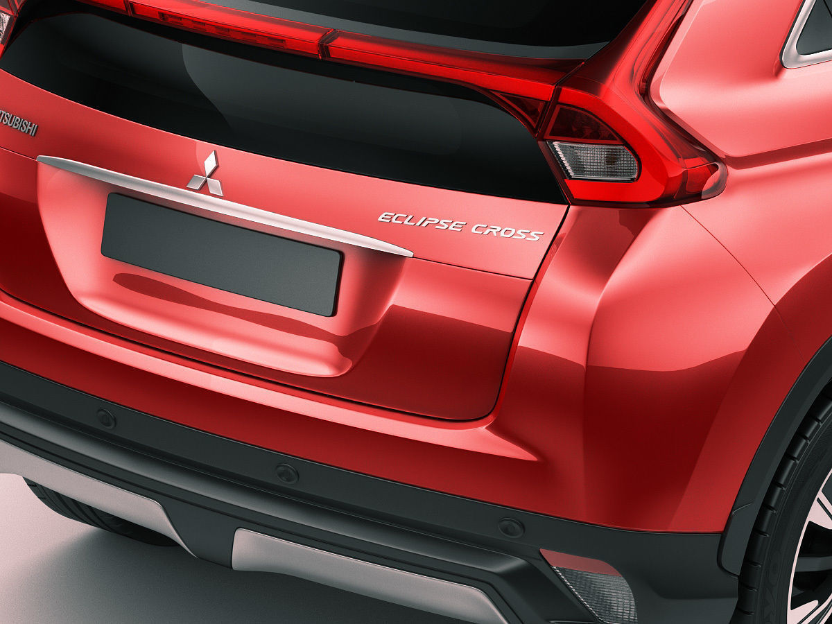 Mitsubishi Eclipse Cross 2018 3D model_4