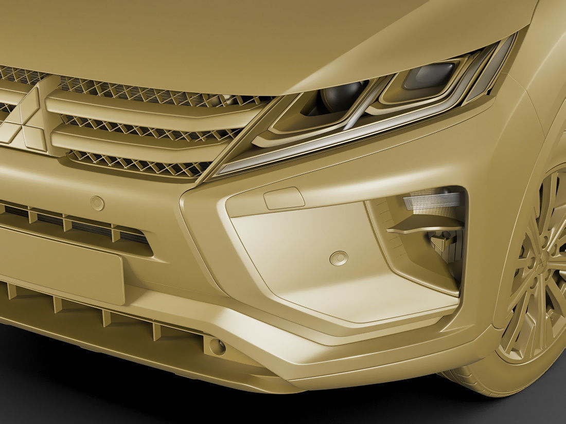 Mitsubishi Eclipse Cross 2018 3D model_17