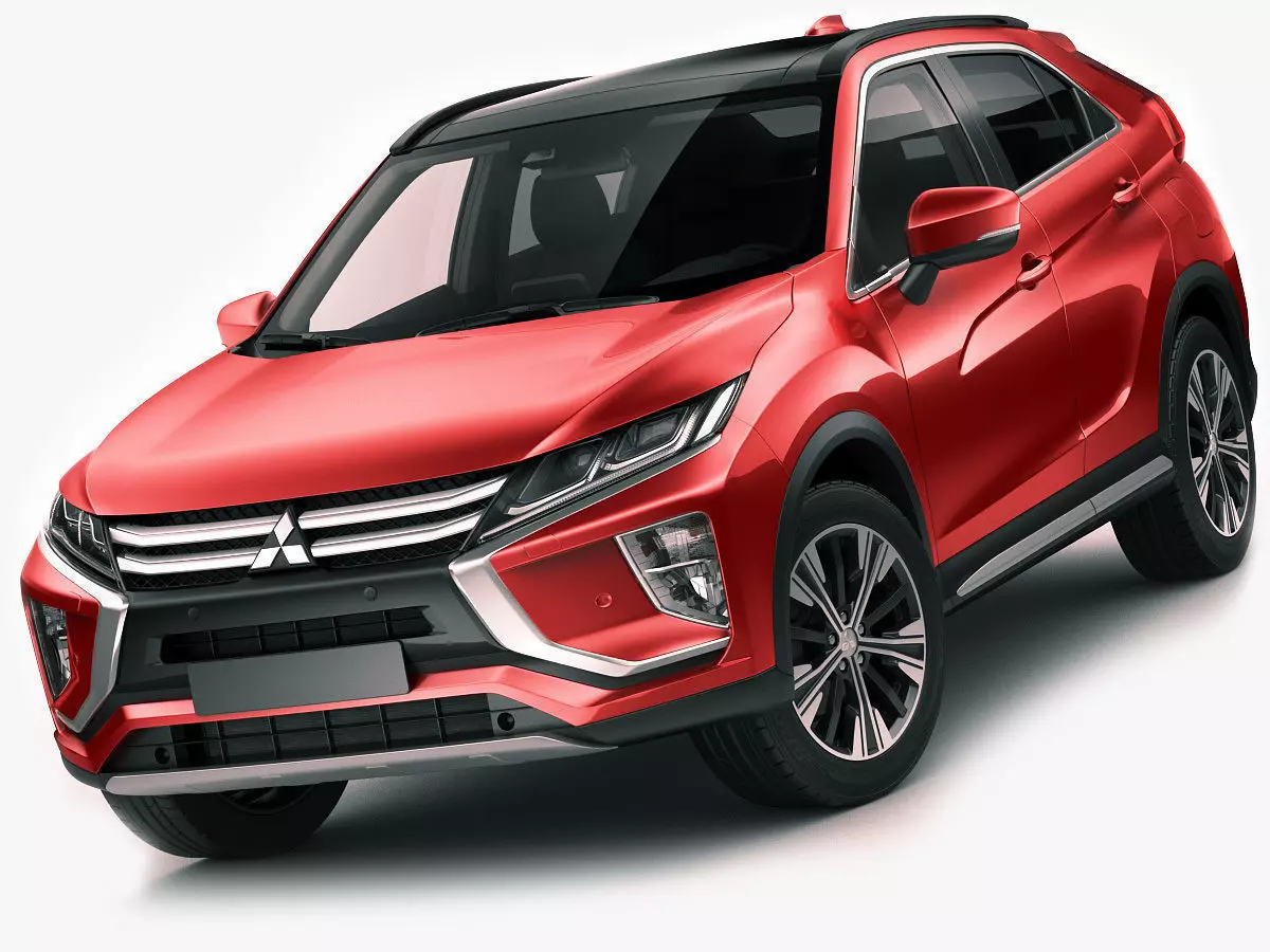 Mitsubishi Eclipse Cross 2018 3D model_0