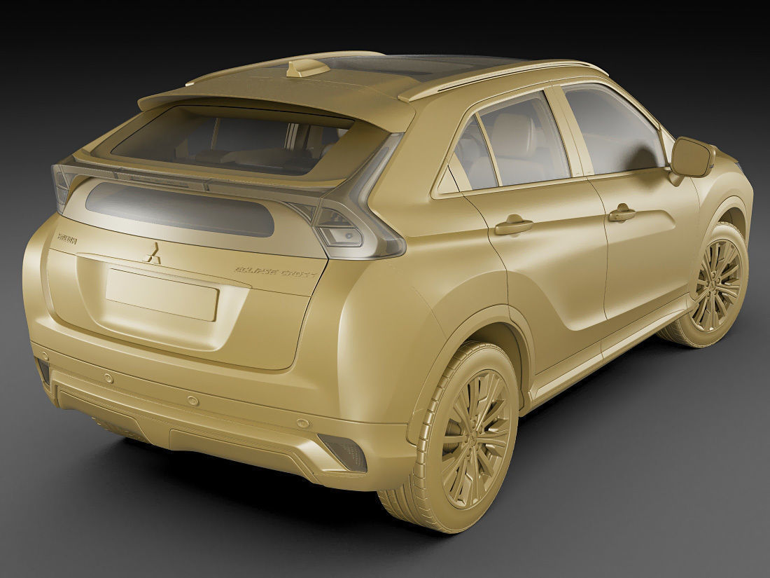 Mitsubishi Eclipse Cross 2018 3D model_16